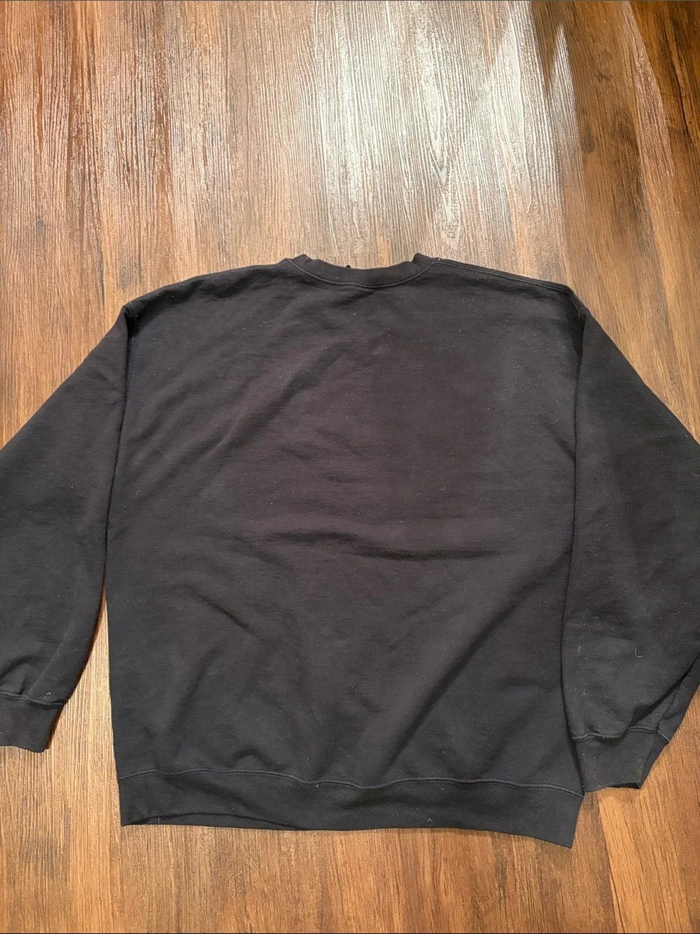 Black sweatshirt men’s XL fast food fries pizza taco burritos unbranded